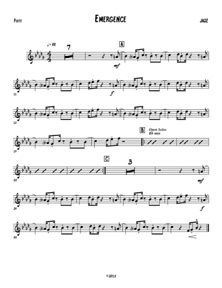 Emergence - Flute