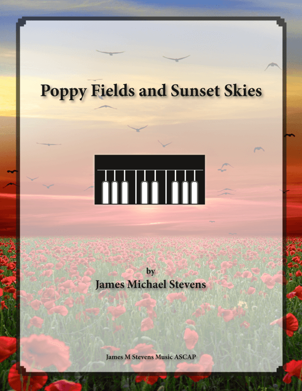 Poppy Fields and Sunset Skies