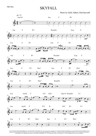 Skyfall (arr. Anderson Quevedo)