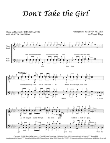 Don't Take The Girl (arr. Kevin Keller)