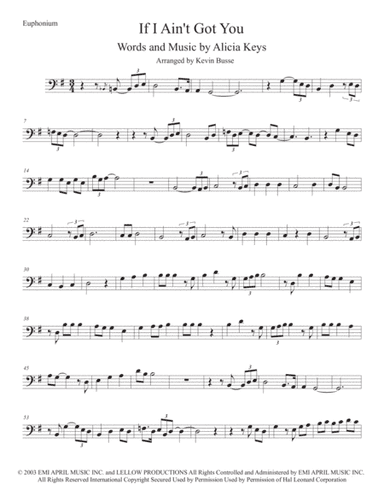 If I Ain't Got You (arr. Kevin Busse)