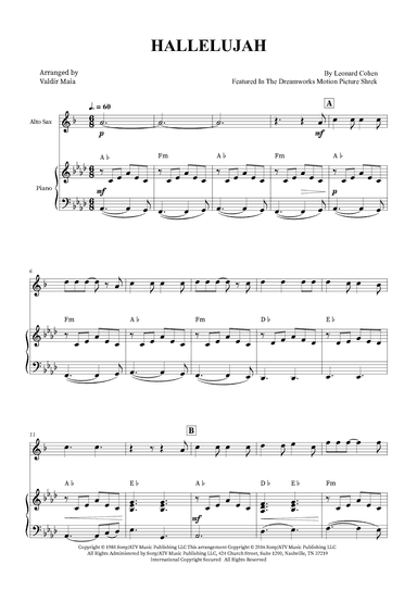 Hallelujah (arr. Valdir Maia)