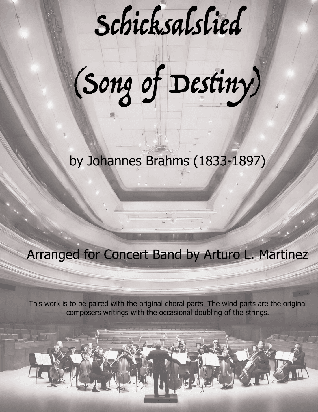 Schicksalsleid (Song of Destiny) (arr. Arturo L. Martinez)