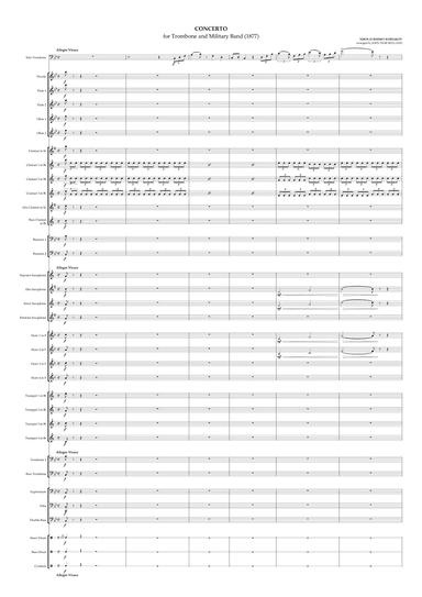 Concerto for Trombone and Military Band (arr. John Ivor Holland)