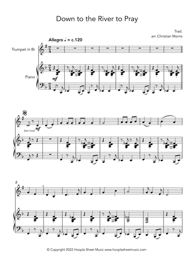 Down to the River to Pray (Rock Style) (arr. Christian Morris)