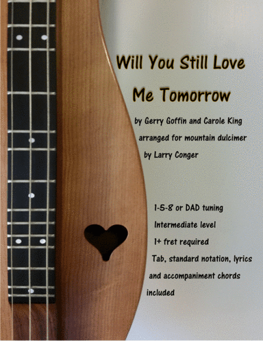 Will You Love Me Tomorrow (Will You Still Love Me Tomorrow) (arr. Larry Conger)