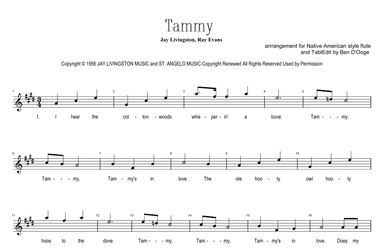 Tammy (arr. Ben D'Ooge)