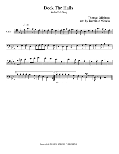 Deck The Halls (arr. Dominic Meccia)