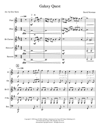 Galaxy Quest Main Title Theme (arr. Eric Stern)