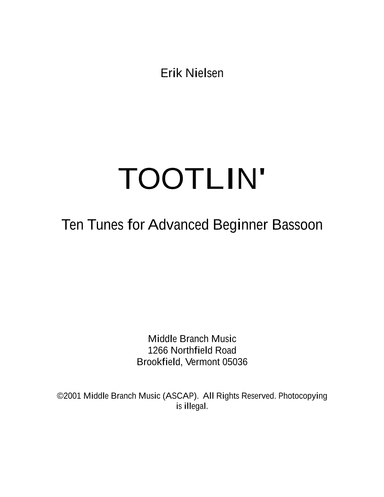 Tootlin' for Bassoon
