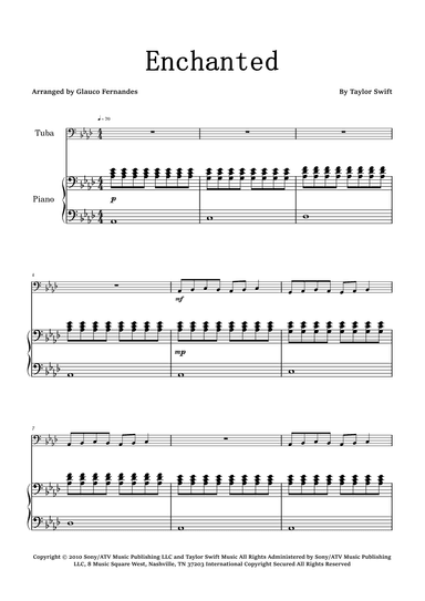 Enchanted (arr. Glauco Fernandes)