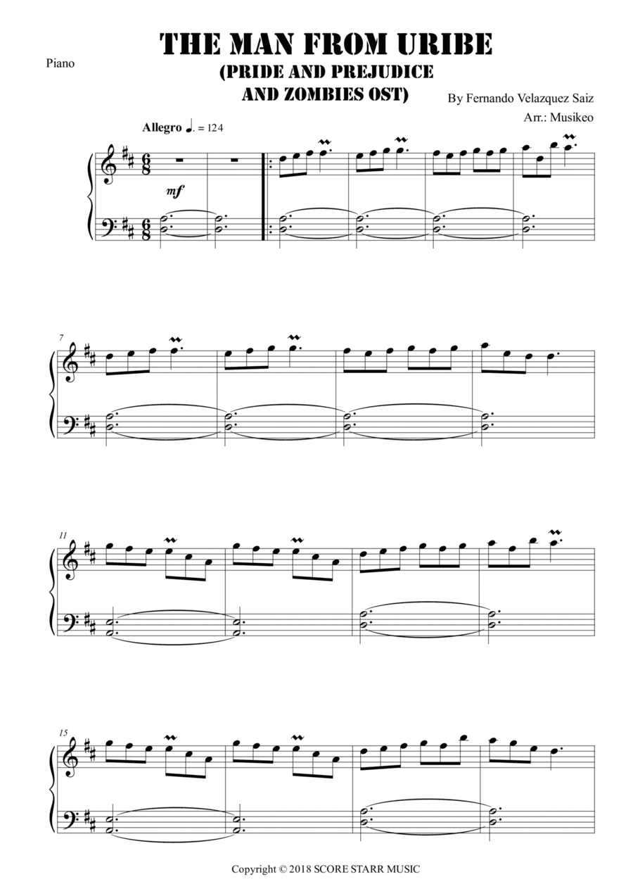 The Man From Uribe (arr. Musikeo)