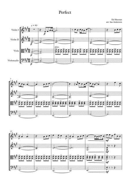 Perfect (arr. Ian Anderson)