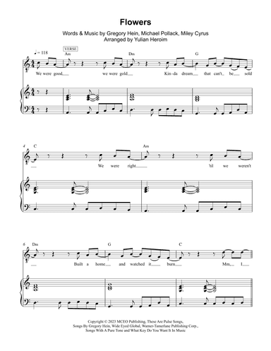 Flowers (arr. Yulian Heroim)