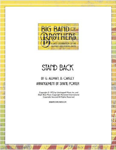 Stand Back (arr. Shane Porter)