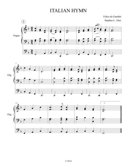 Come, Thou Almighty King (arr. Stephen L. Aber)
