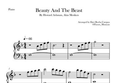 Beauty And The Beast (arr. Davi Rocha Campos)