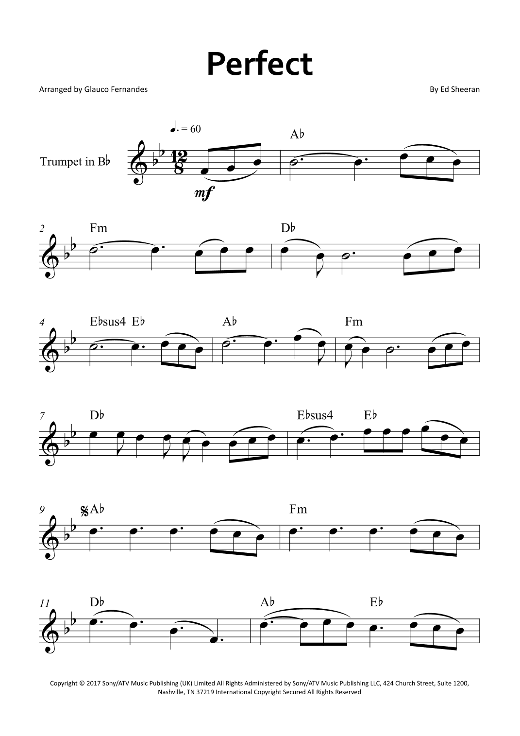 Perfect (arr. Glauco Fernandes)