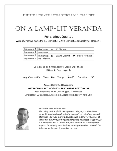 On a Lamp-Lit Veranda