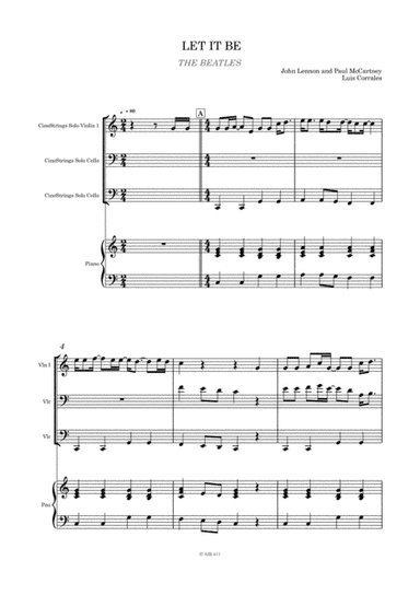 Let It Be (arr. Luis Corales)