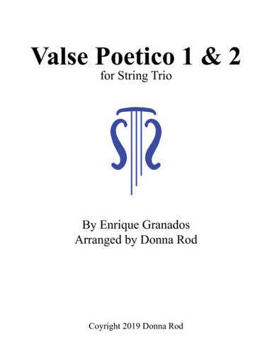 Valse Poetico 1 & 2 (arr. Donna Rod)