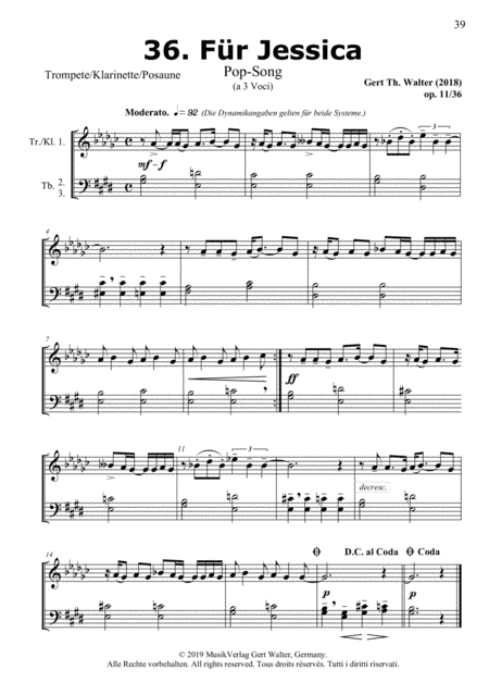 For Jessica (from Brass Pop Romanticists)