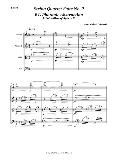 String Quartet Suite No. 2