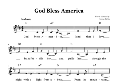 God Bless America ® (arr. Yuri Noronha)