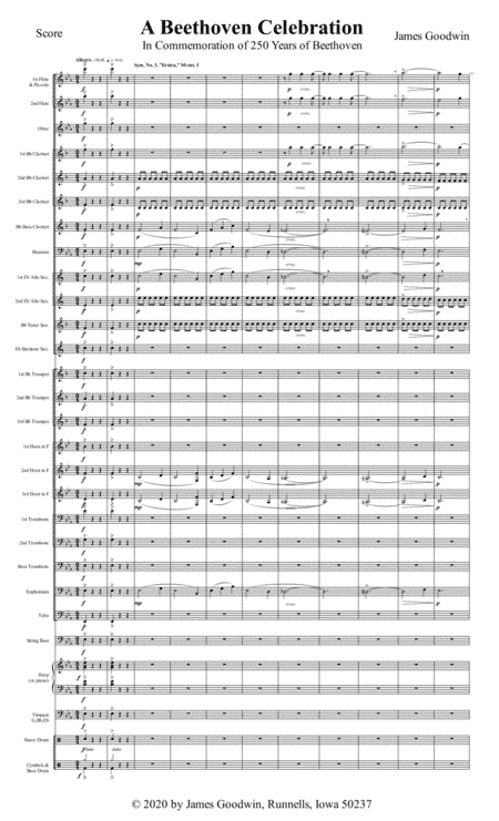 A Beethoven Celebration (arr. James E. Goodwin)