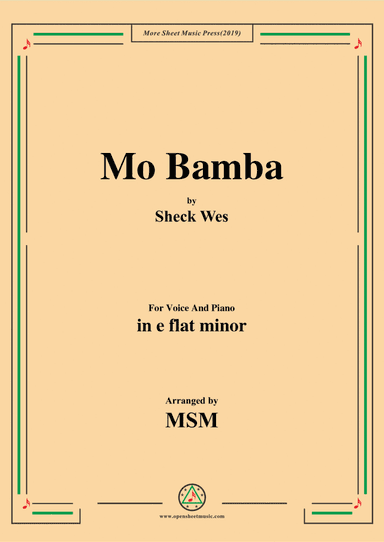 Mo Bamba (arr. Open Cloud)