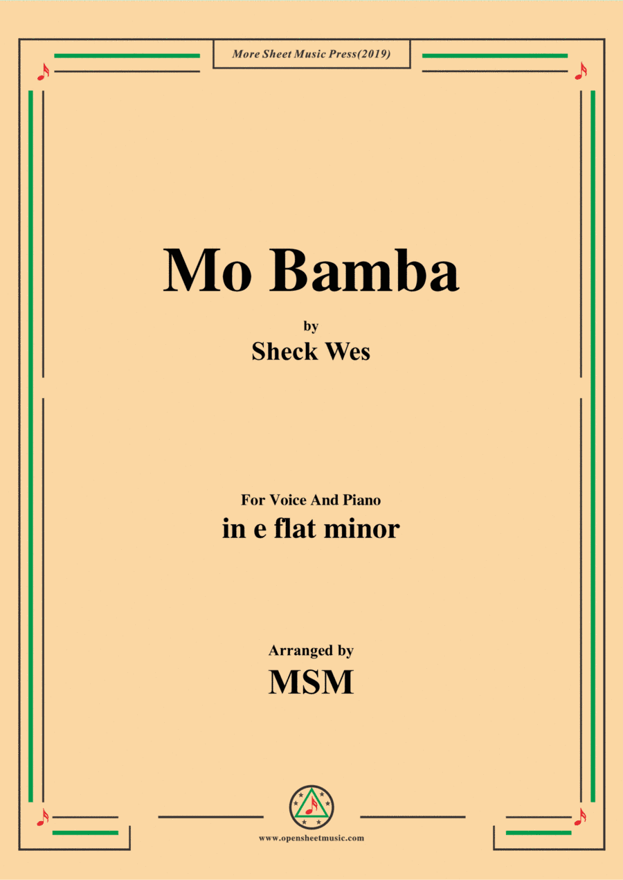 Mo Bamba (arr. Open Cloud)