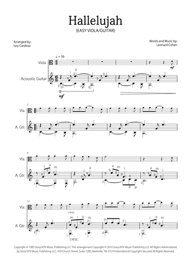 Hallelujah (arr. Iury Cardoso)