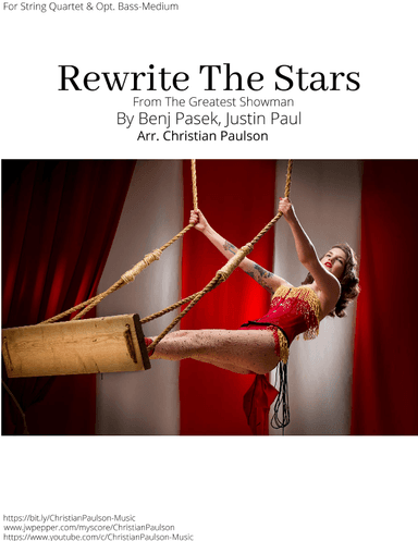 Rewrite The Stars (arr. Christian Paulson)