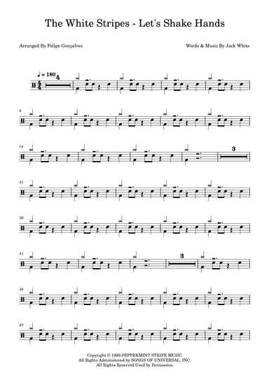 Let's Shake Hands (arr. Felipe Gonçalves)