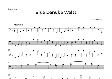 Blue Danube Waltz (arr. Alex Nunes Rodrigues)