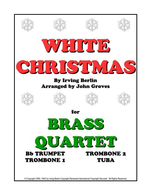 White Christmas (arr. John Groves)