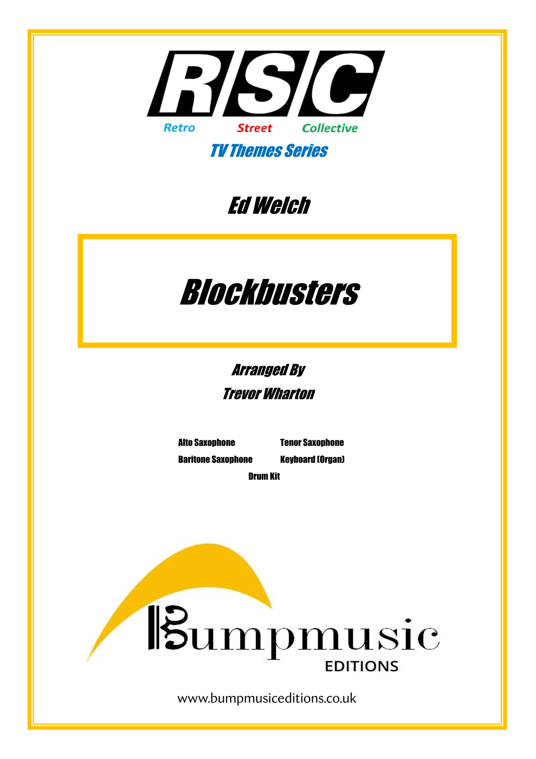 Blockbusters (arr. Trevor Wharton)