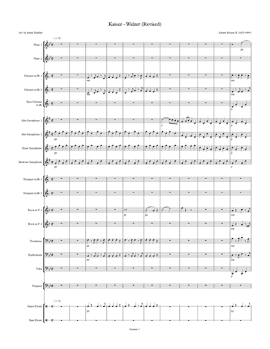 Kaiser Walzer (arr. Jawad Haddad)