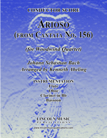Arioso - from Cantata No. 156 (for Woodwind Quartet) (arr. Kenneth Abeling)