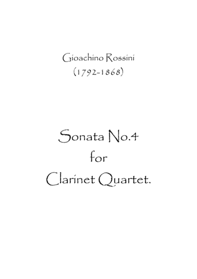 Sonata No.4 in Bb (arr. Spence Bundy)