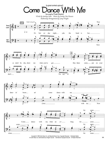 Come Dance With Me (arr. Larry Wright)