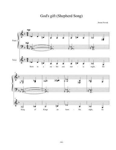 God's Gift (Shepherd's Song)