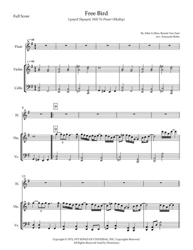 Free Bird (arr. Fernando Britto)