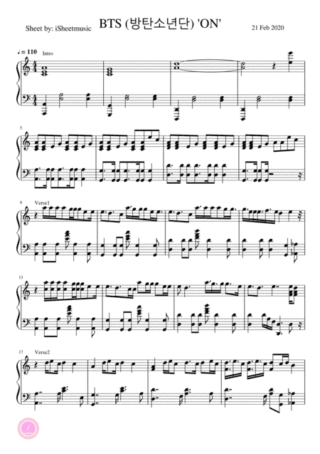 On (arr. iSheetMusic-Aurelia)