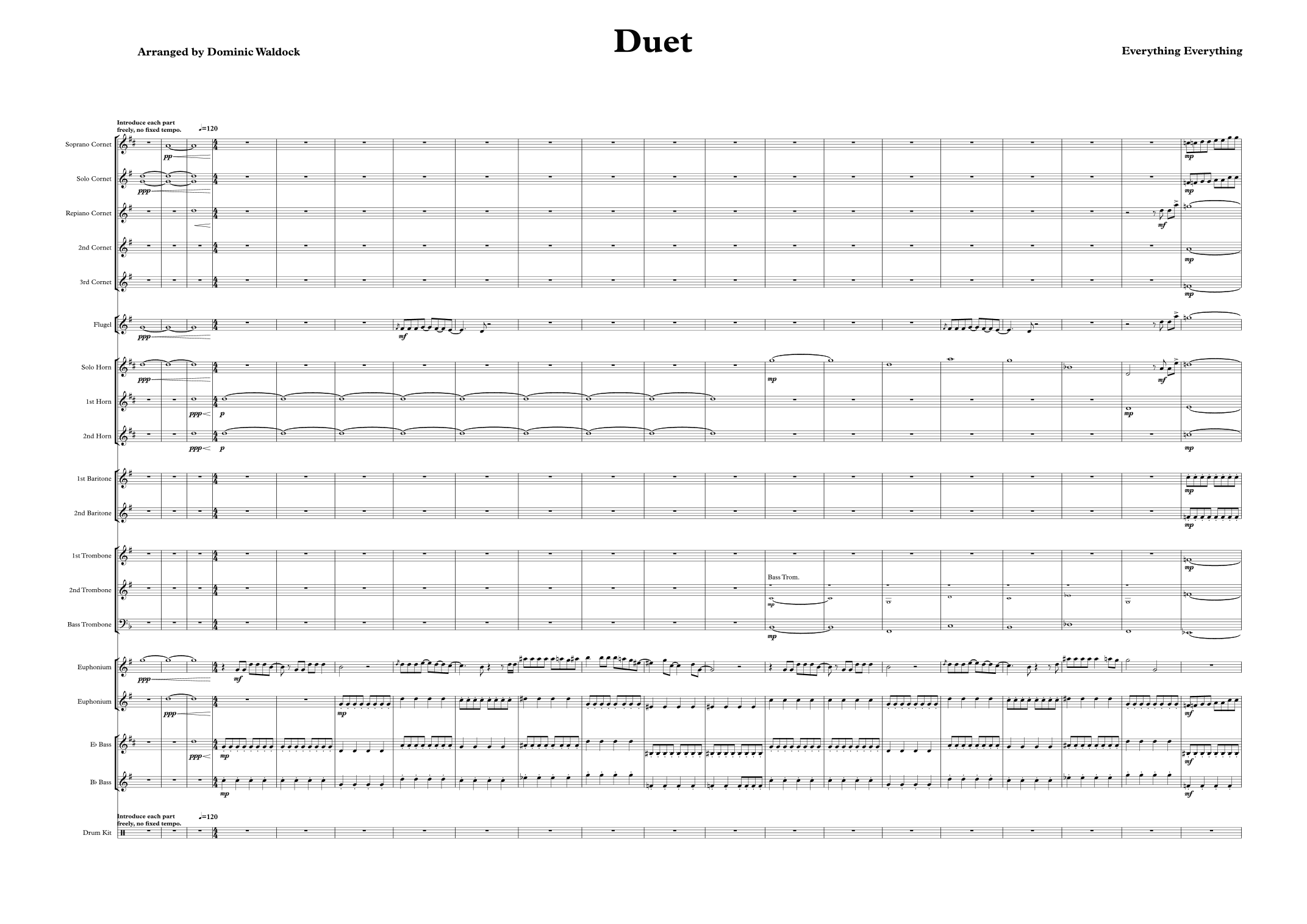 Duet (arr. Dom Waldock)
