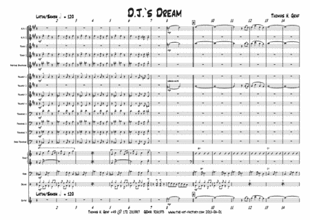 D.J.s Dream - Latin/Samba - Big Band