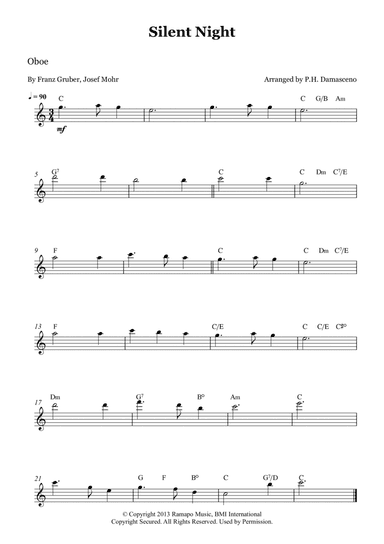 Silent Night (arr. P.H. Damasceno)