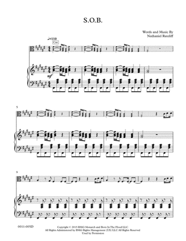 S.o.b. (arr. Red Gate Music)