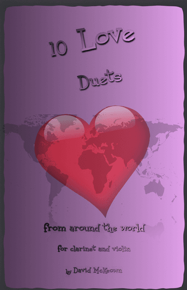10 Love Duets for Clarinet and Violin