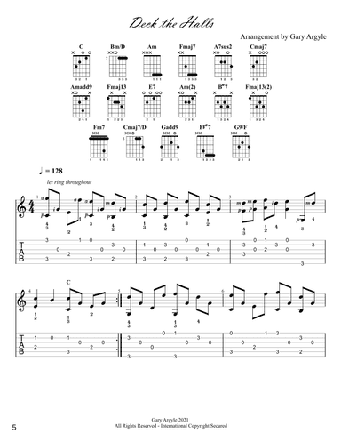 Deck the Halls (arr. Gary Argyle)